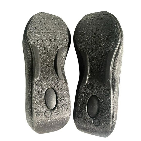 Patrizia By Spring Step Womens Size 7 Navy Leather Comfort Flats With Button - Picture 6 of 6